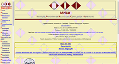 Desktop Screenshot of iancanegocyar.com.ar