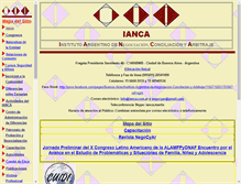 Tablet Screenshot of iancanegocyar.com.ar